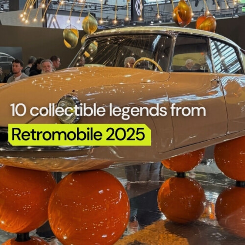 10 Collectible Legends from Retromobile 2025
