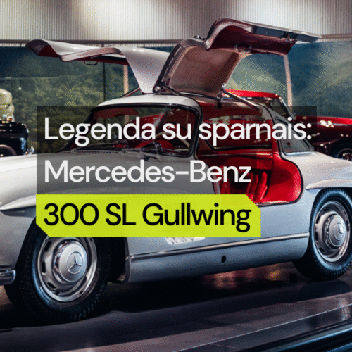 Legenda su sparnais: Mercedes-Benz 300 SL Gullwing