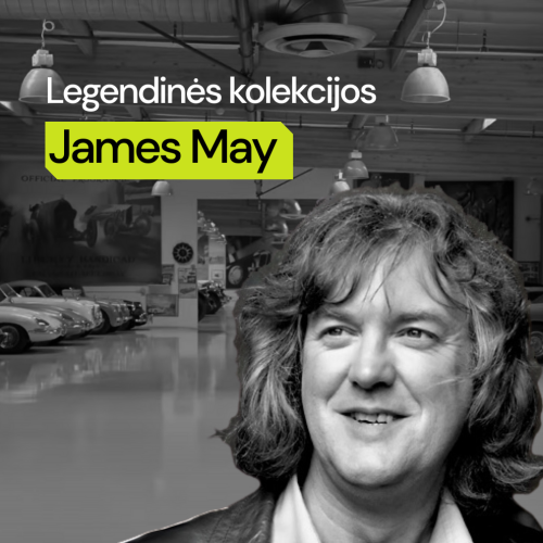 James May garažas – britiška kolekcija su aistra